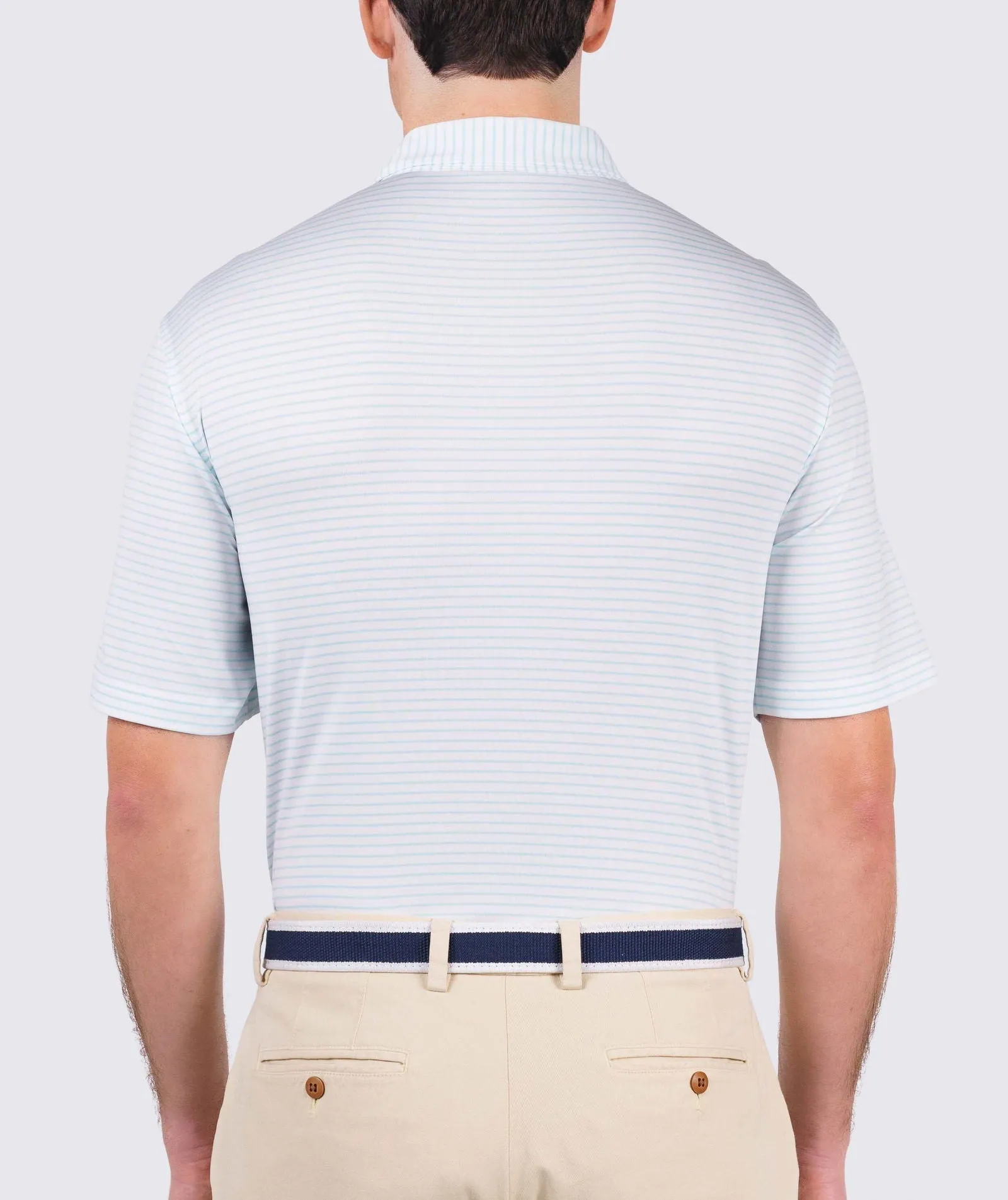 Dylan Stripe Performance Polo