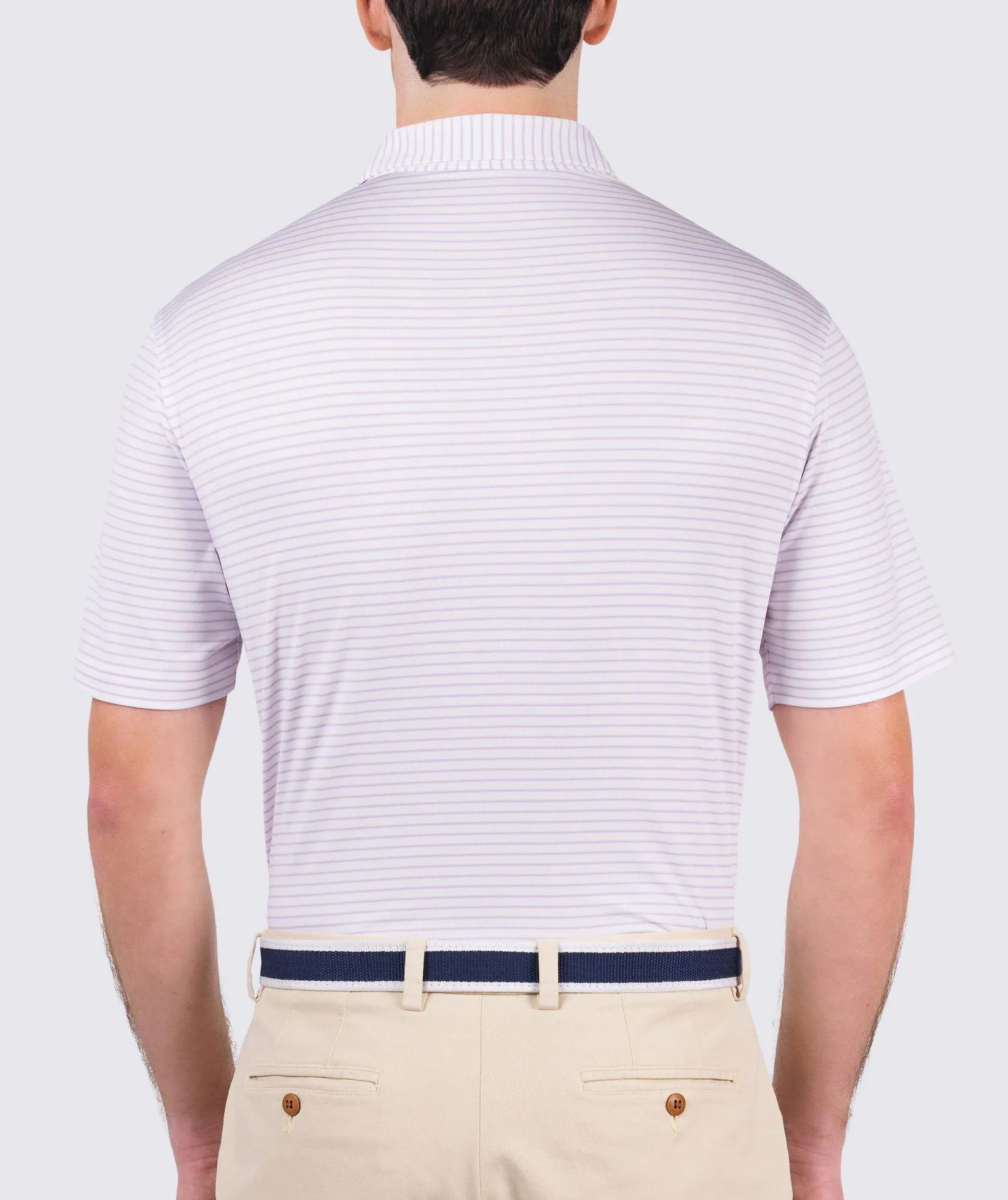 Dylan Stripe Performance Polo