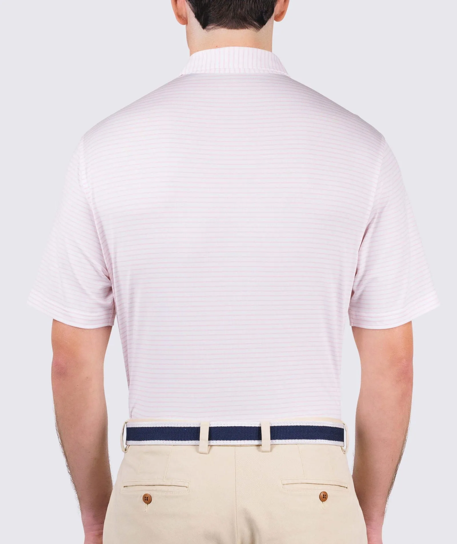 Dylan Stripe Performance Polo