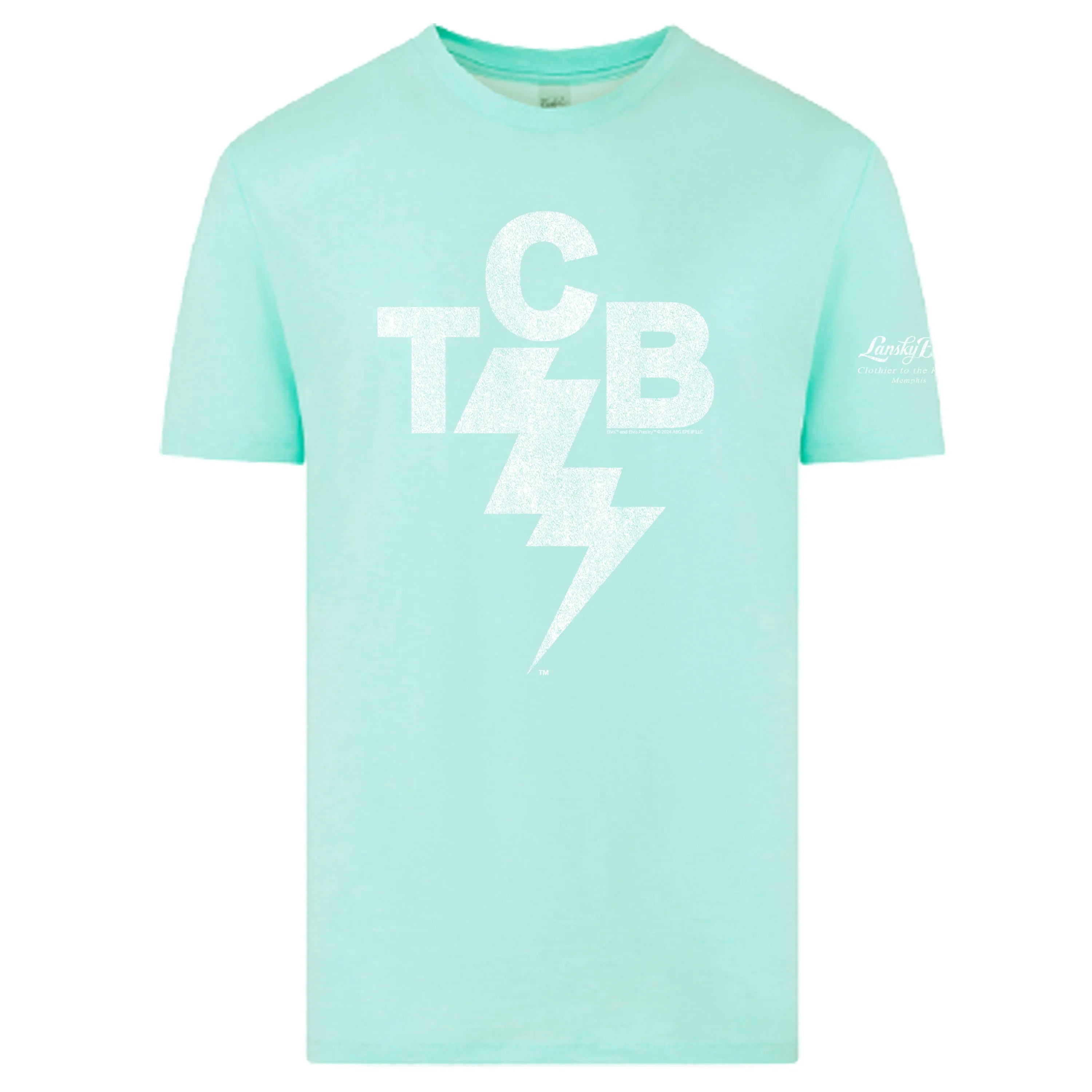 Elvis "TCB" Tee - Mint