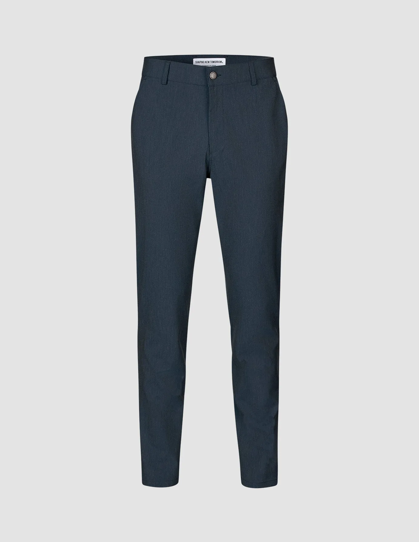 Essential Pants Regular Navy Melange