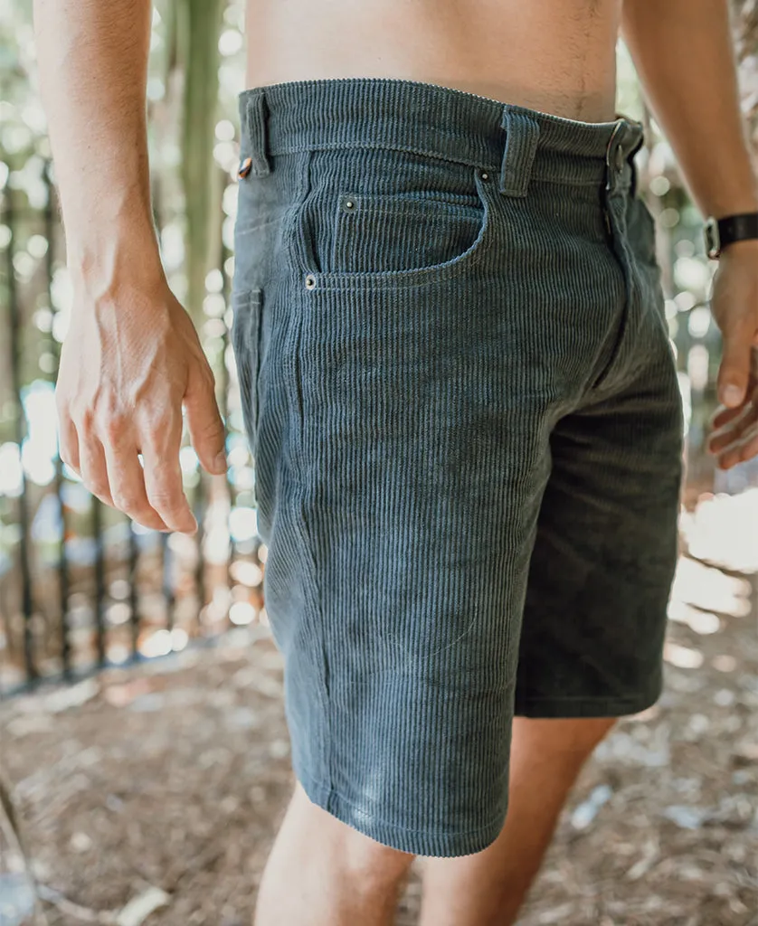 Floyd Cord Walkshort | Wash Black