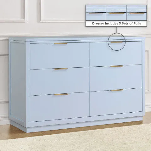 Forever 6 Drawer Dresser with Interlocking Drawers - Classic Collection