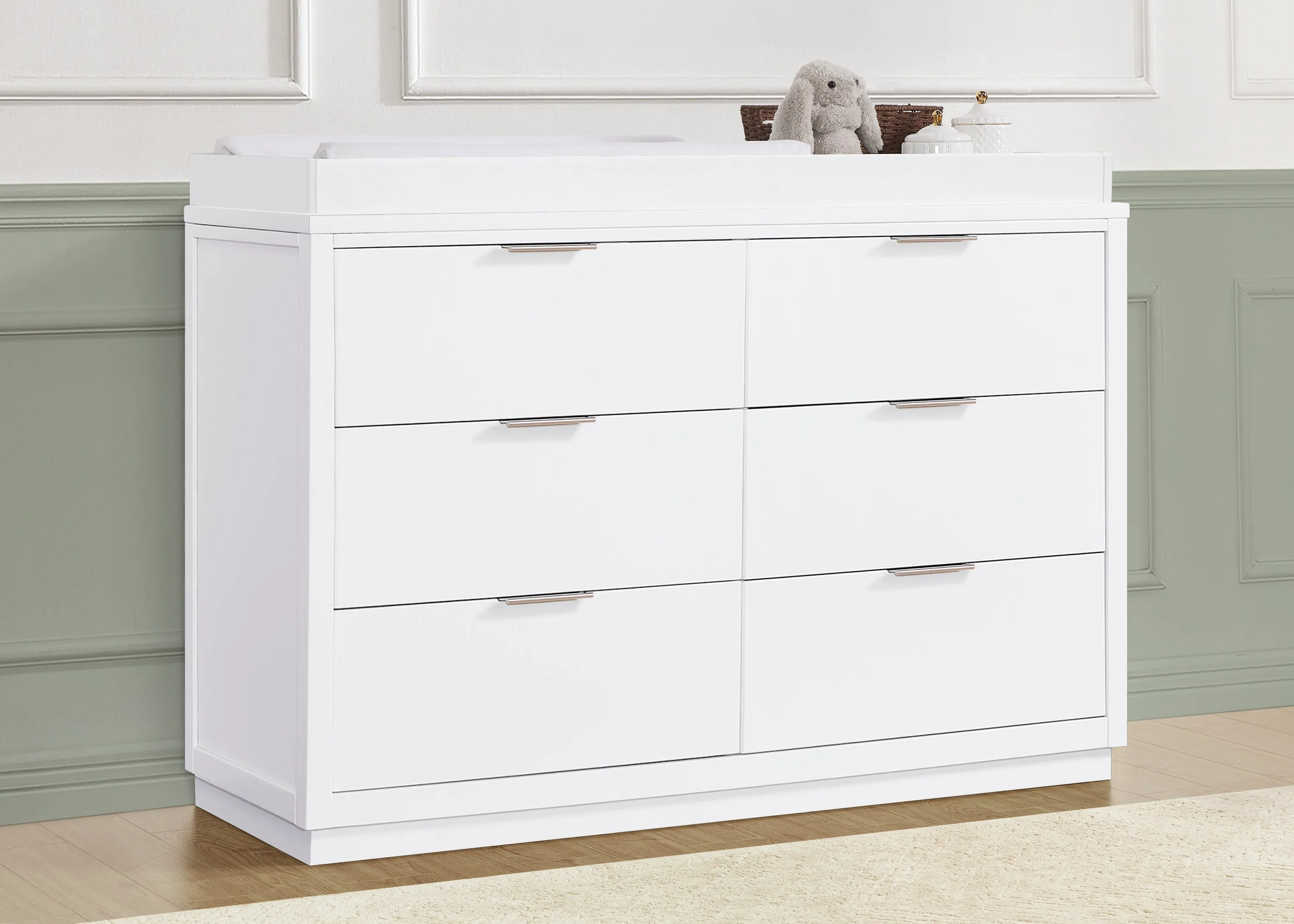 Forever 6 Drawer Dresser with Interlocking Drawers - Classic Collection