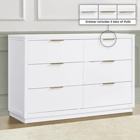 Forever 6 Drawer Dresser with Interlocking Drawers - Classic Collection