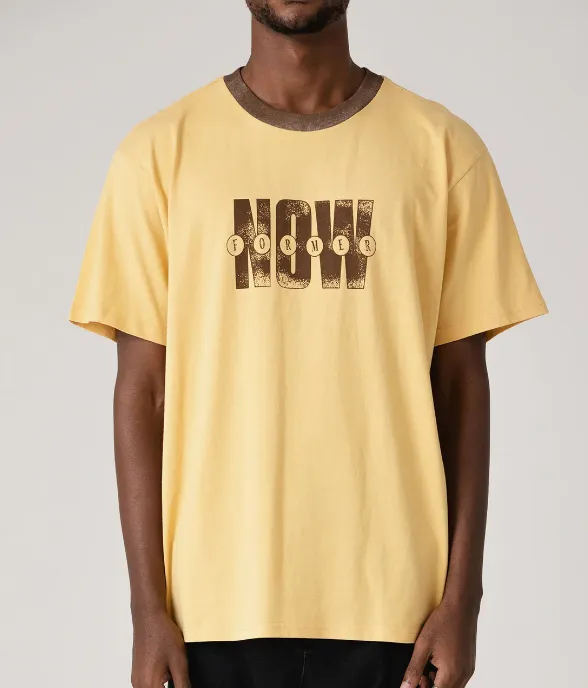 FORMER - CAMPAIGN T-SHIRT - MUSTARD