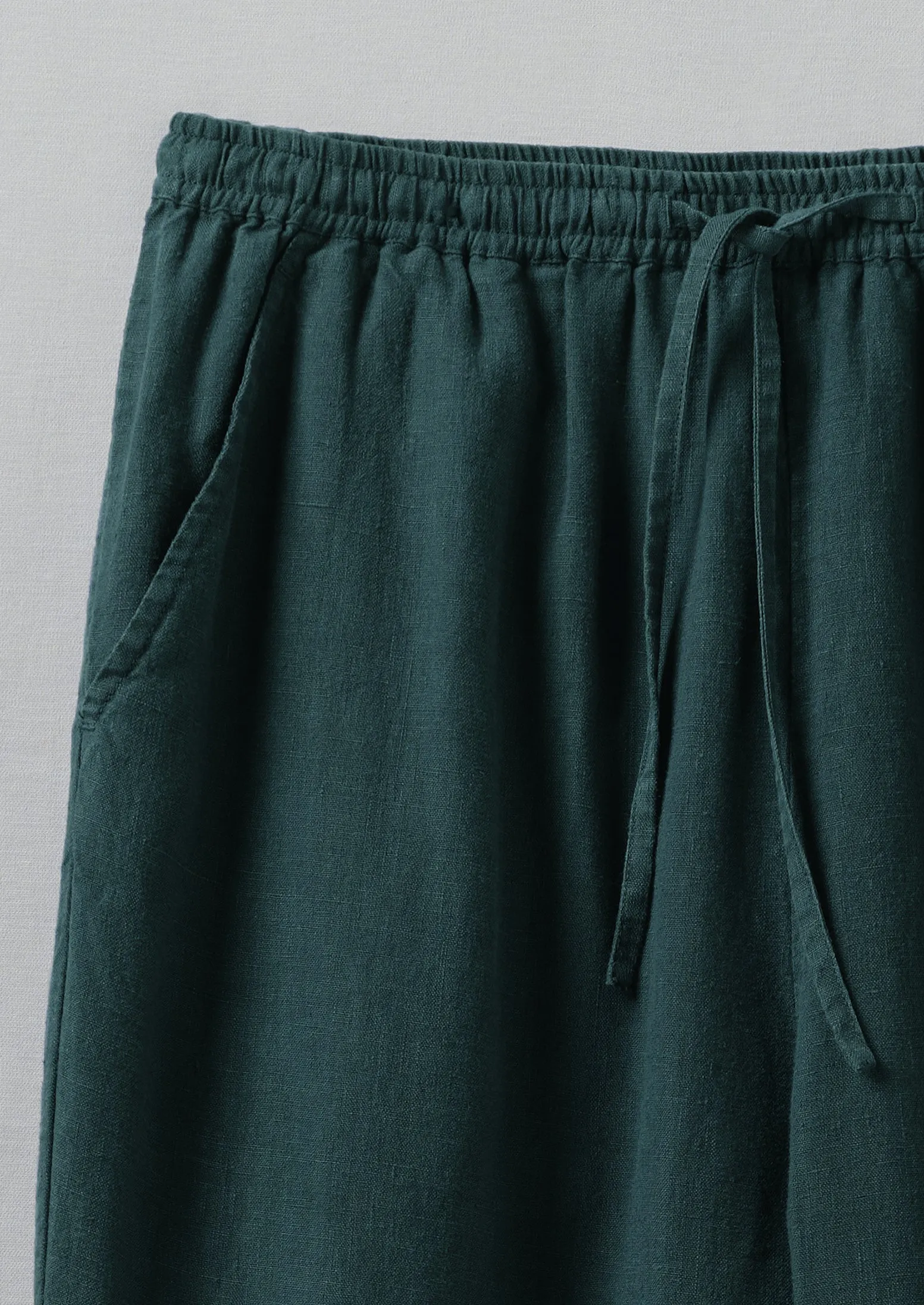 Garment Dyed Linen Pull On Pants | Puck