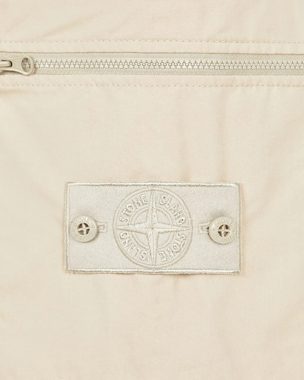 Ghost Piece Cargo Bermuda Shorts Beige