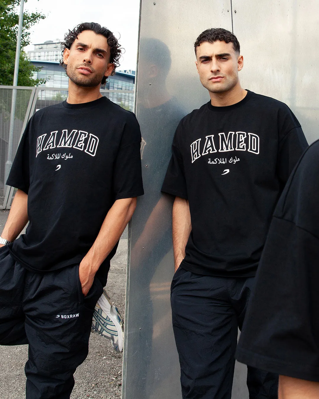 Hamed x BOXRAW Oversized T-Shirt - Black