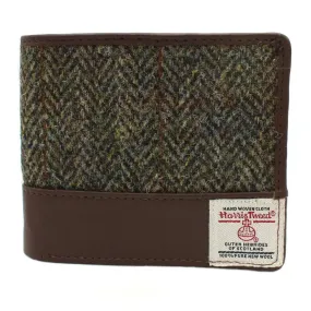 Harris Callum Harris Tweed Leather Wallet