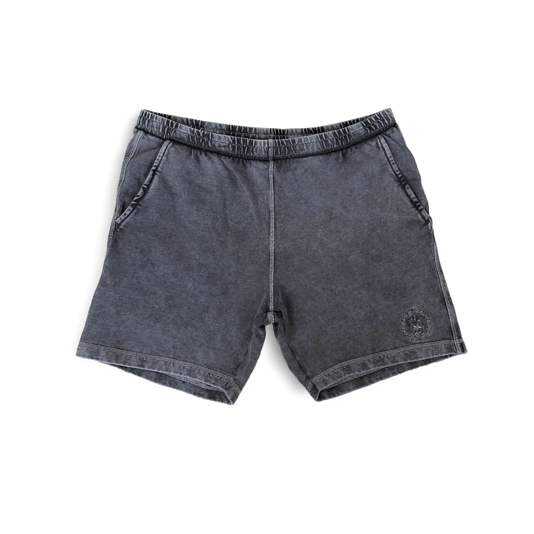 HEAVYWEIGHT SHORTS - WASHED BLACK