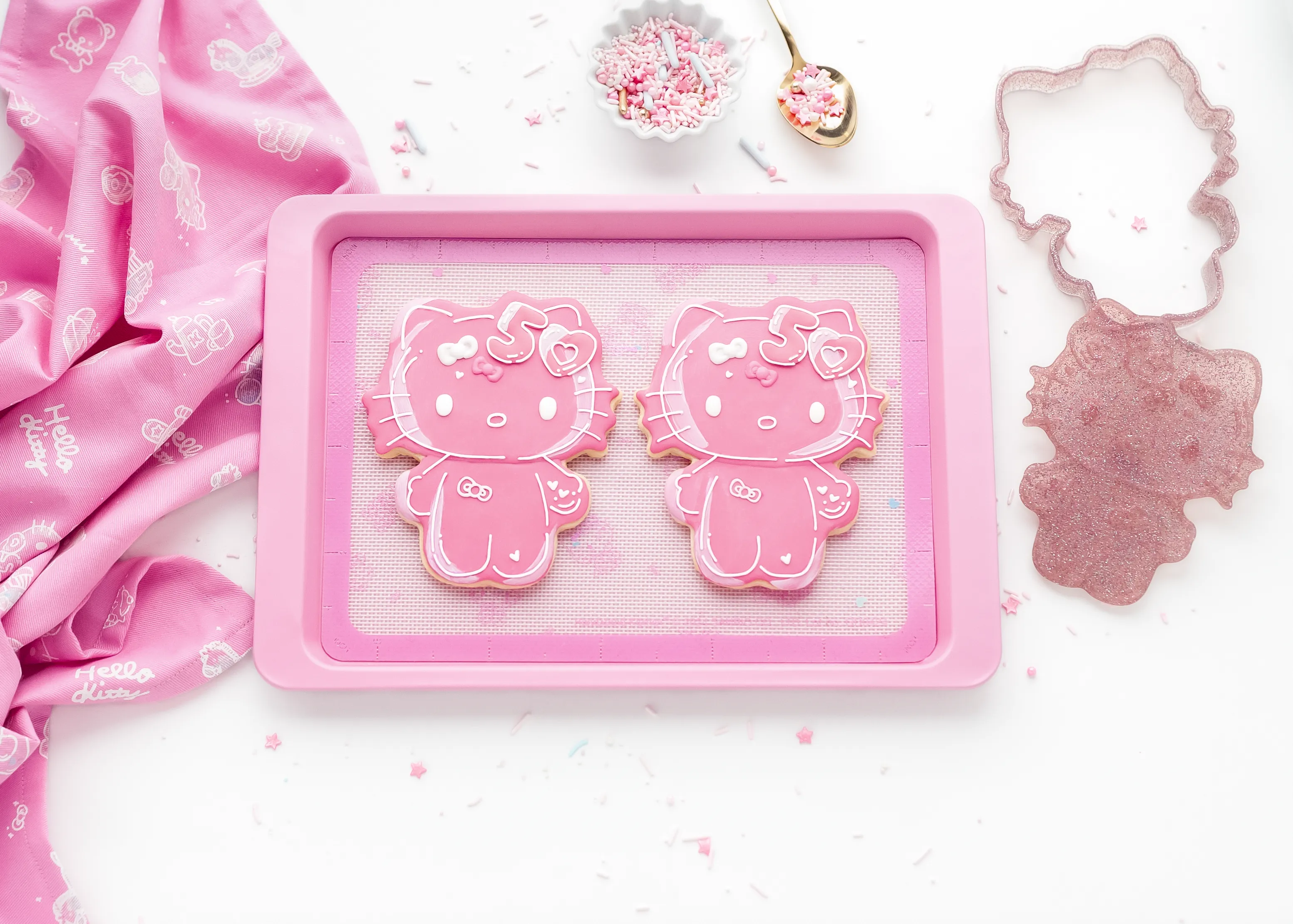 Hello Kitty 50th Anniversary Cookie Stamp and Cutter