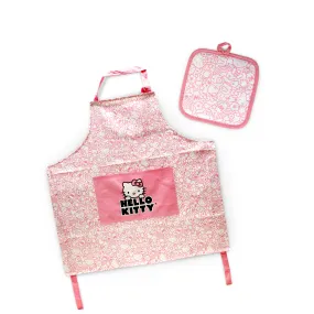 Hello Kitty Adult Apron and Potholder Set