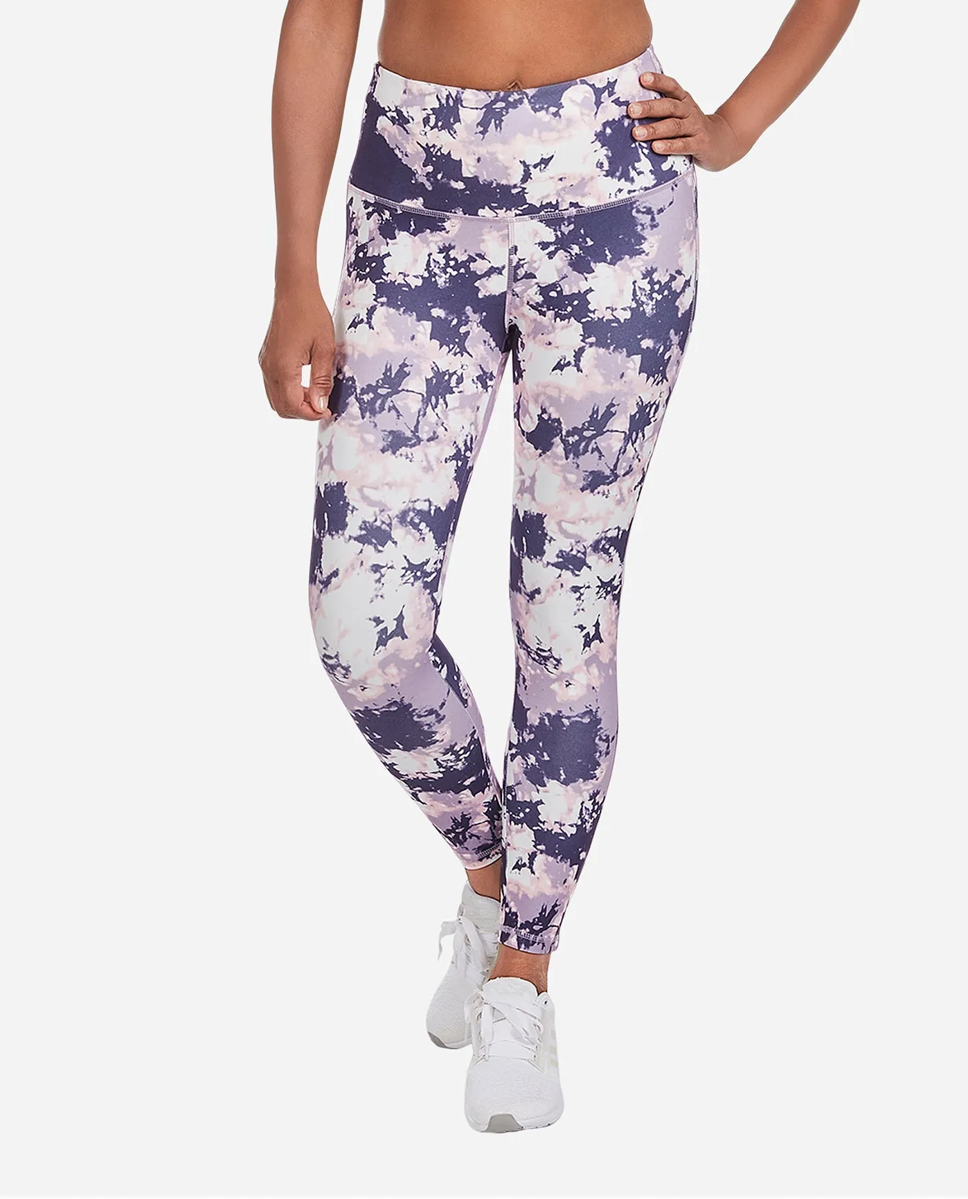 High Waist Crackle Print Legging