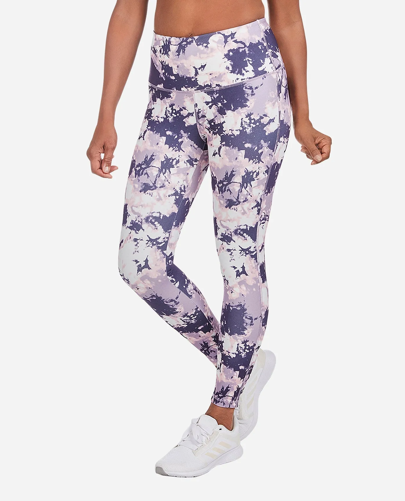 High Waist Crackle Print Legging