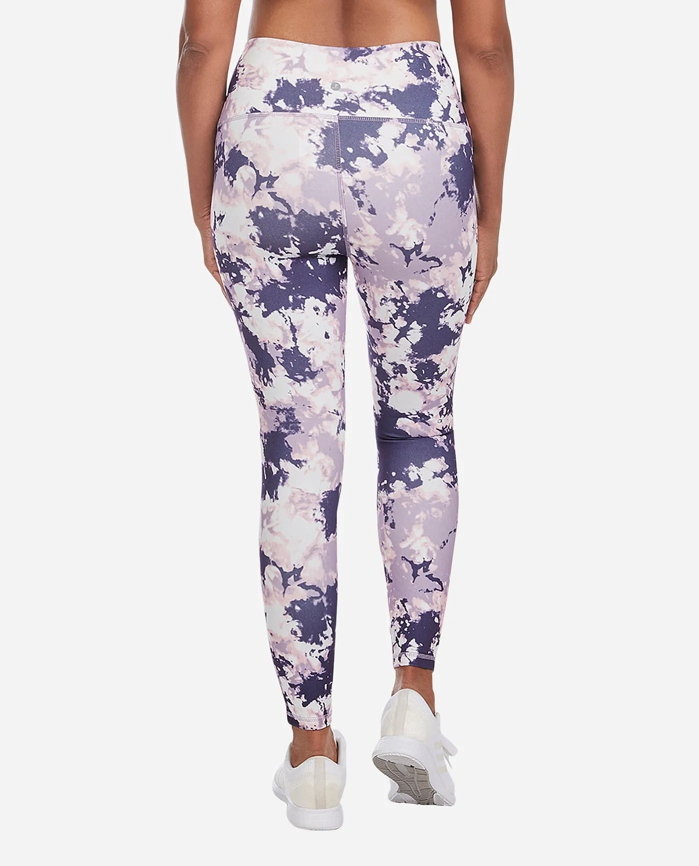 High Waist Crackle Print Legging