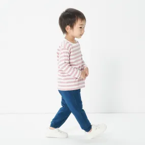 High Waisted Denim-Like Jogger Pants (1-4Y)