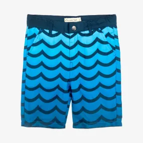 Hybrid Shorts | Wavy Blue