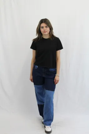 I Saw It First - 2 Tone Baggy Jean