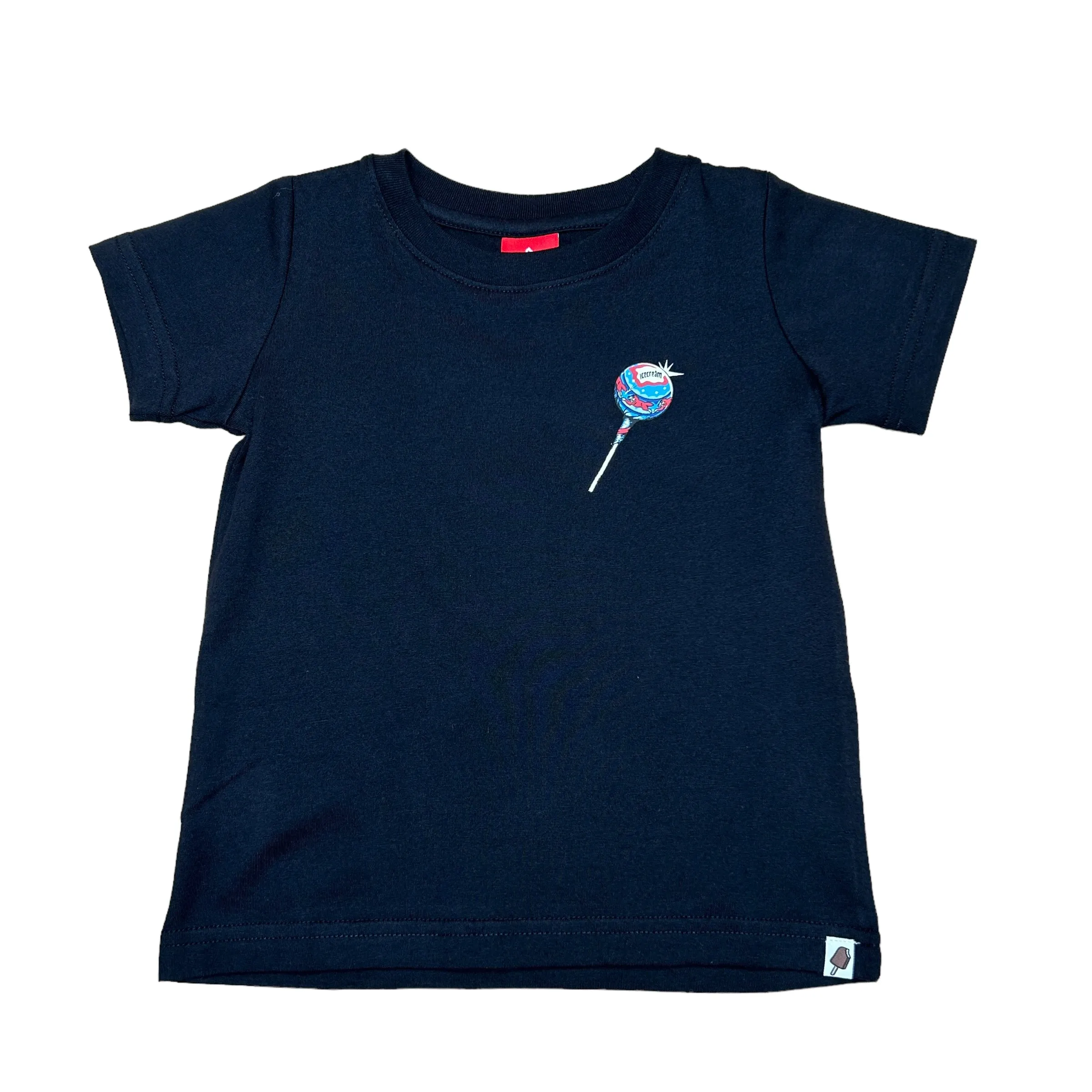 Icecream Kids Pops S/S Tee Black