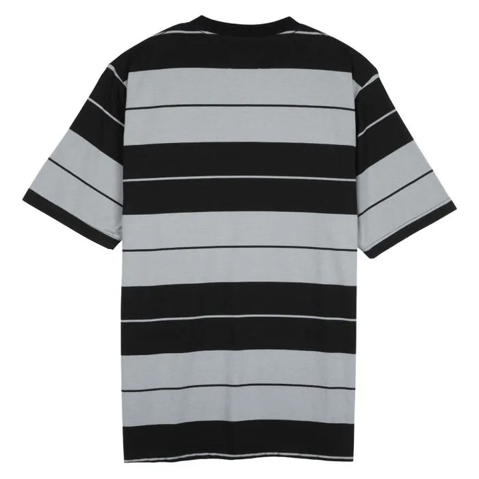 INDEPENDENT - Osage Striped T-Shirt - Grey / Black