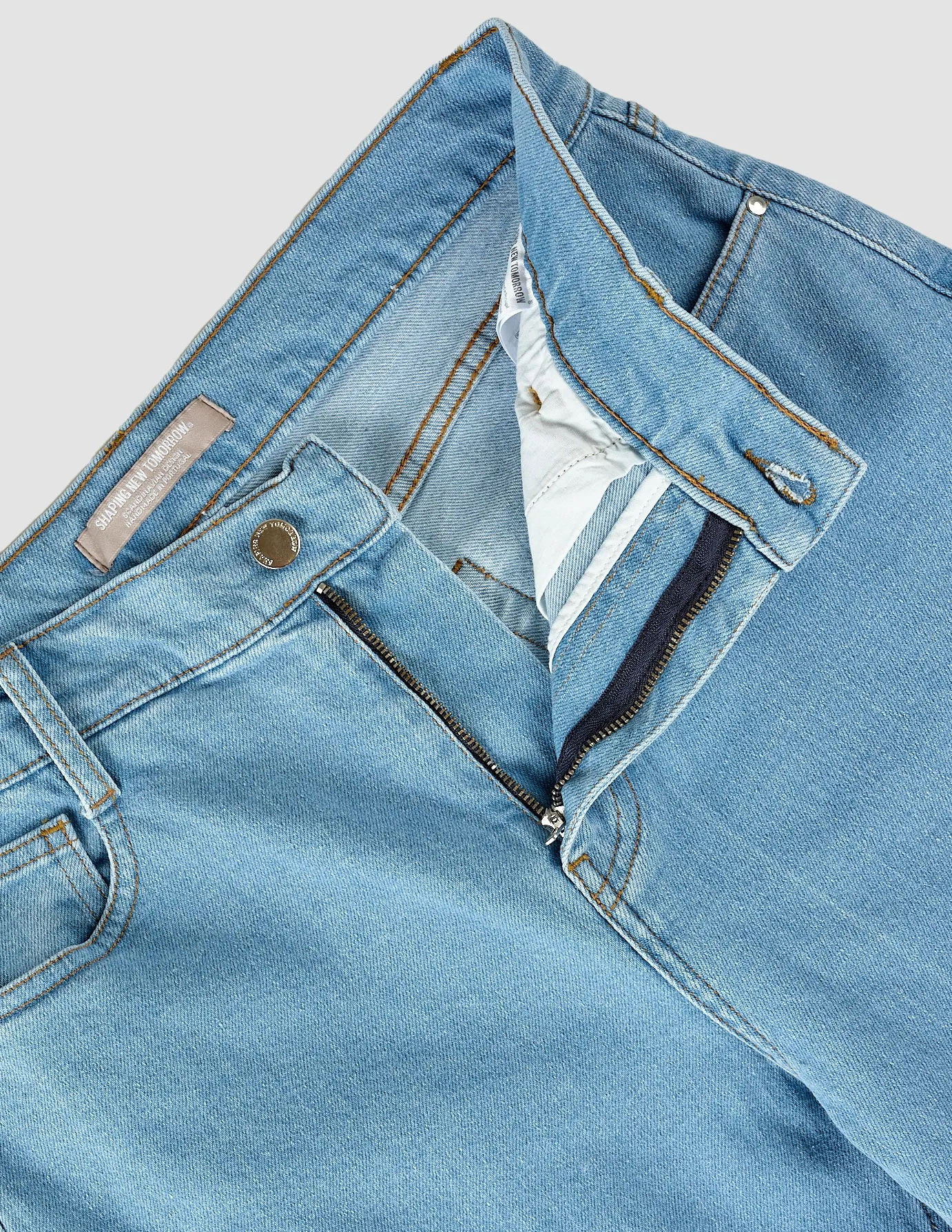 Jeans Straight Light Blue