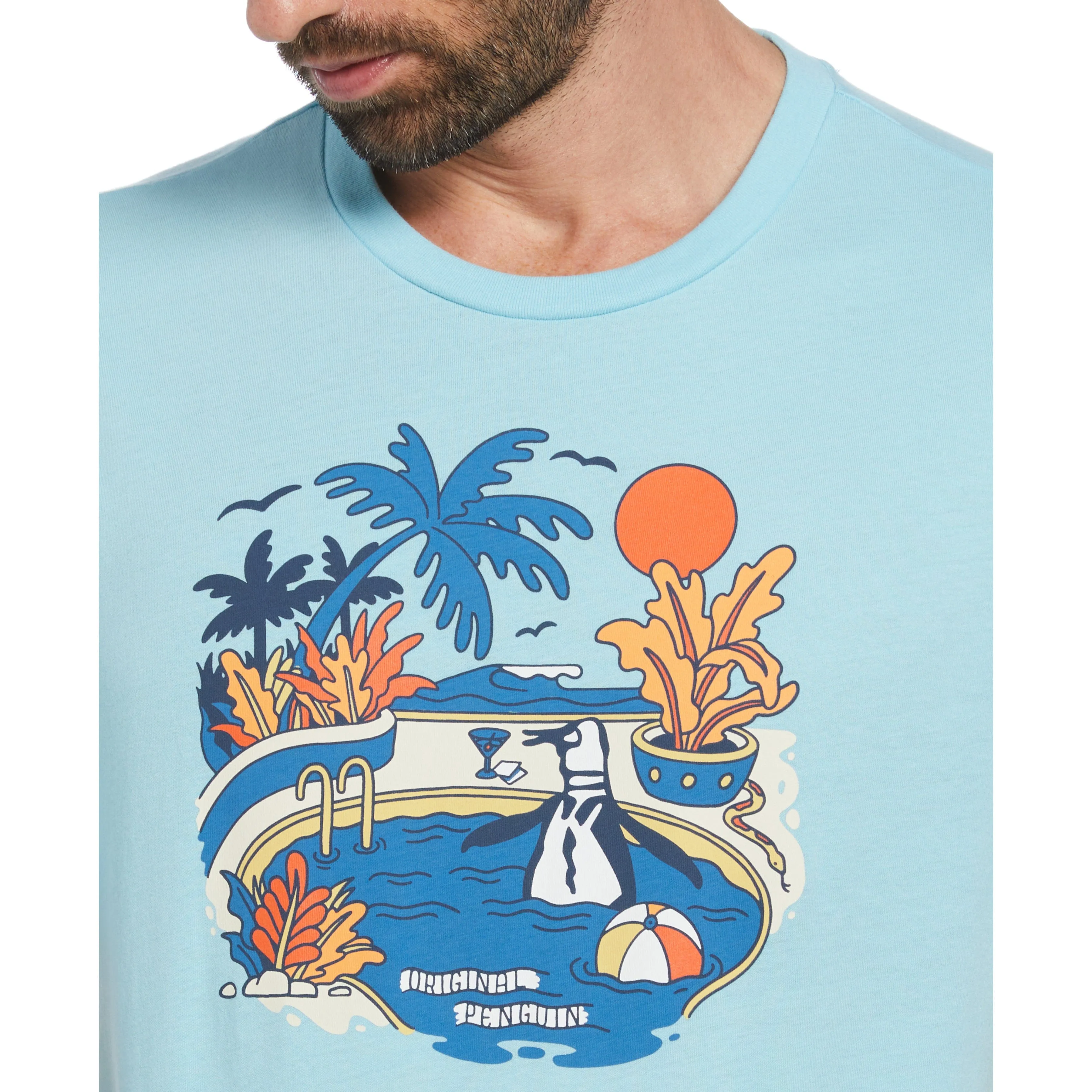 Jersey Pete Scene Graphic Tee