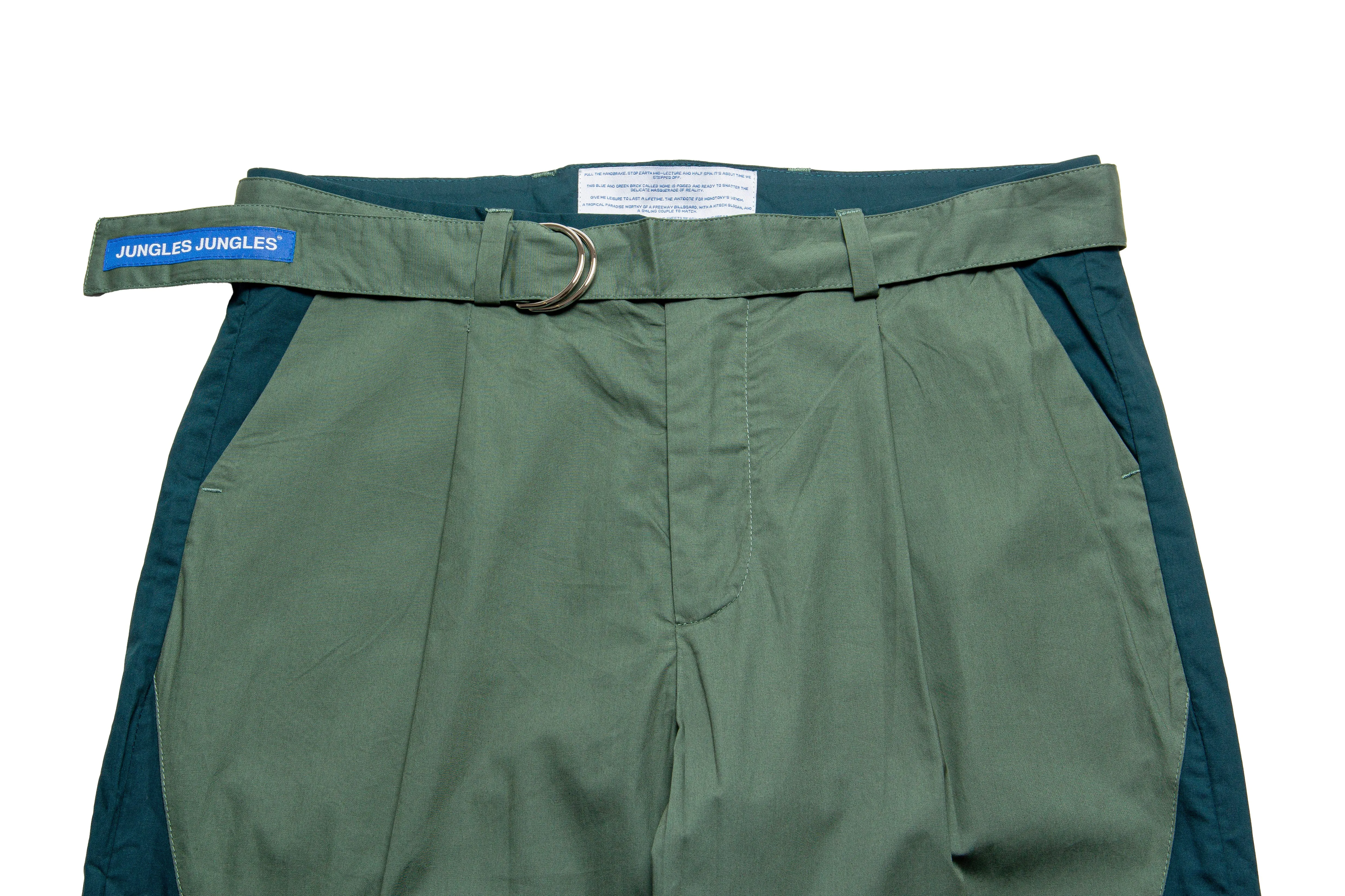 Jungles Jungles Slant Pants "Green"