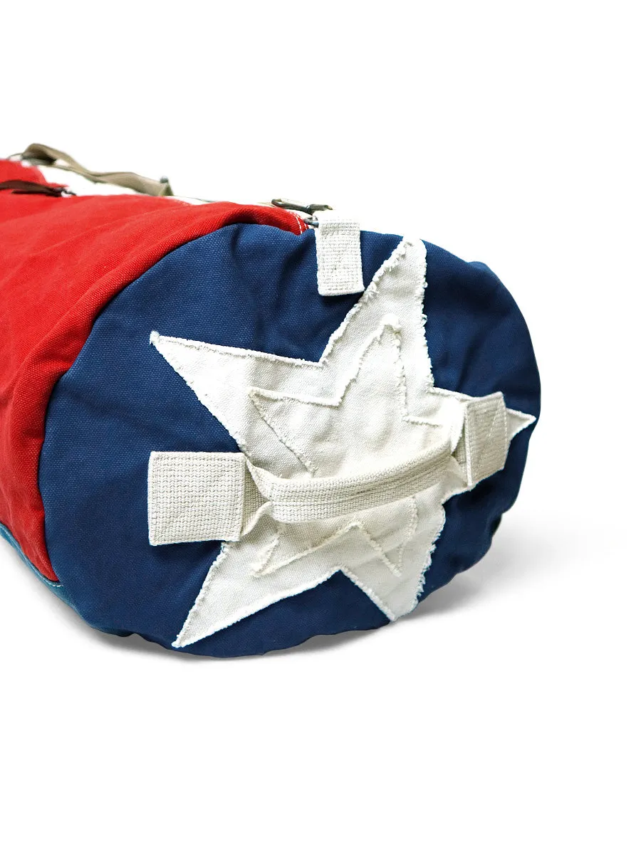 Kapital #8 Canvas MILLION-DOLLAR Boston Bag - Tricolor