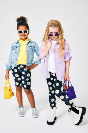 Kids Leggings in Daisies