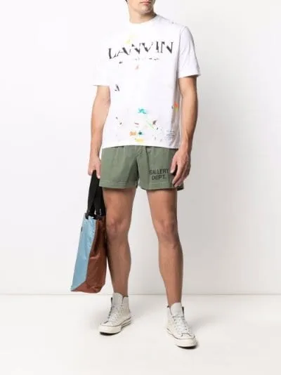 Lanvin x Gallery Dept. paint splatter T-shirt white