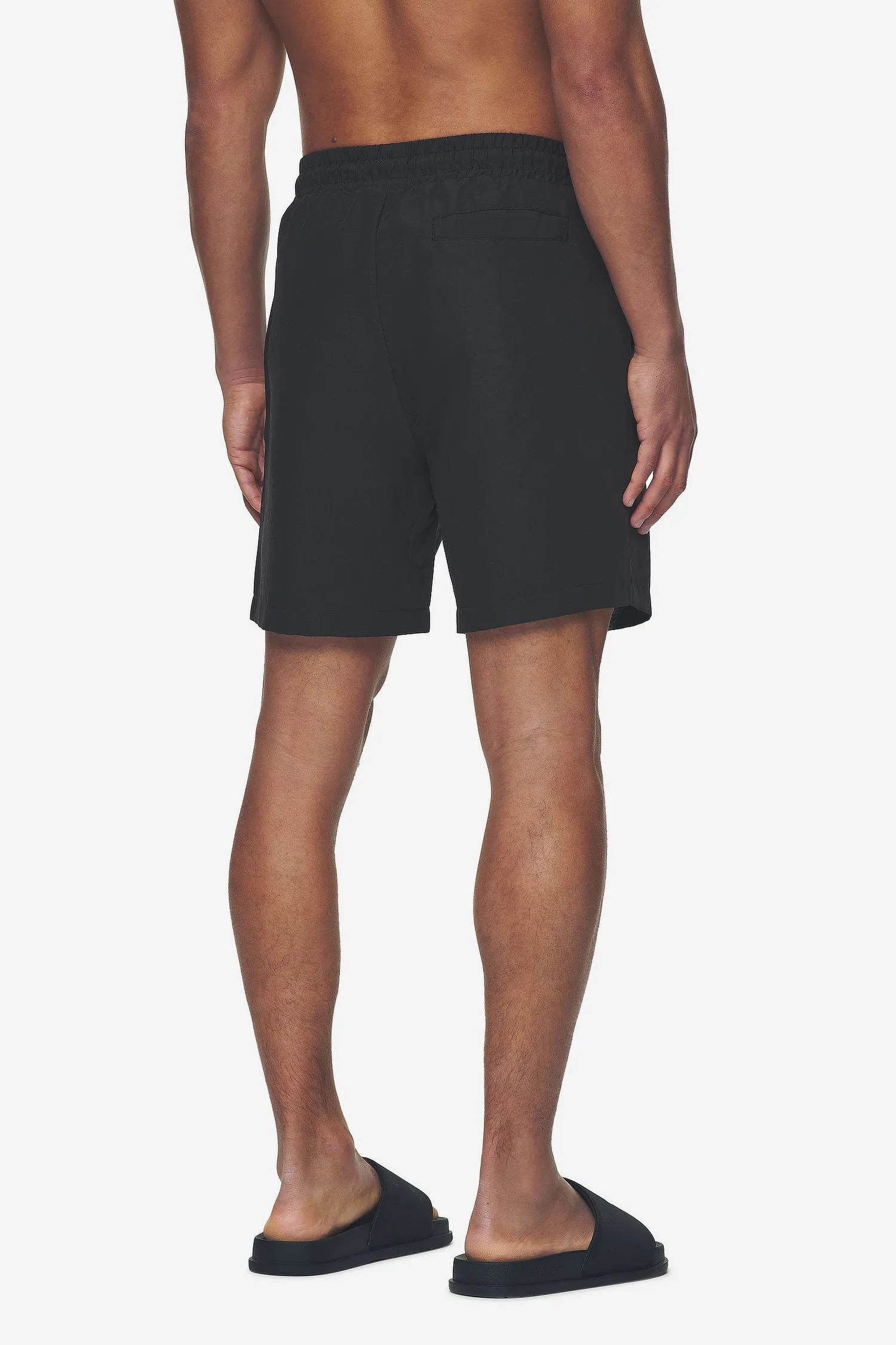 Logo Swim Shorts Black