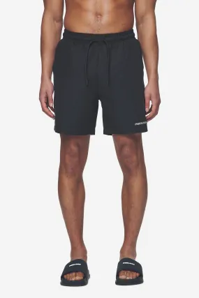 Logo Swim Shorts Black