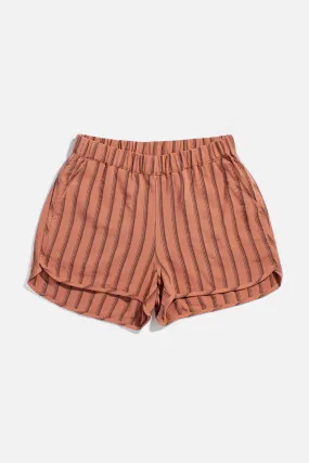 Luca Track Short / Rust Stripe