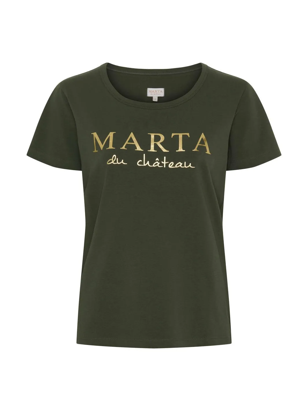 Marta du Chateau Jeanette tee military