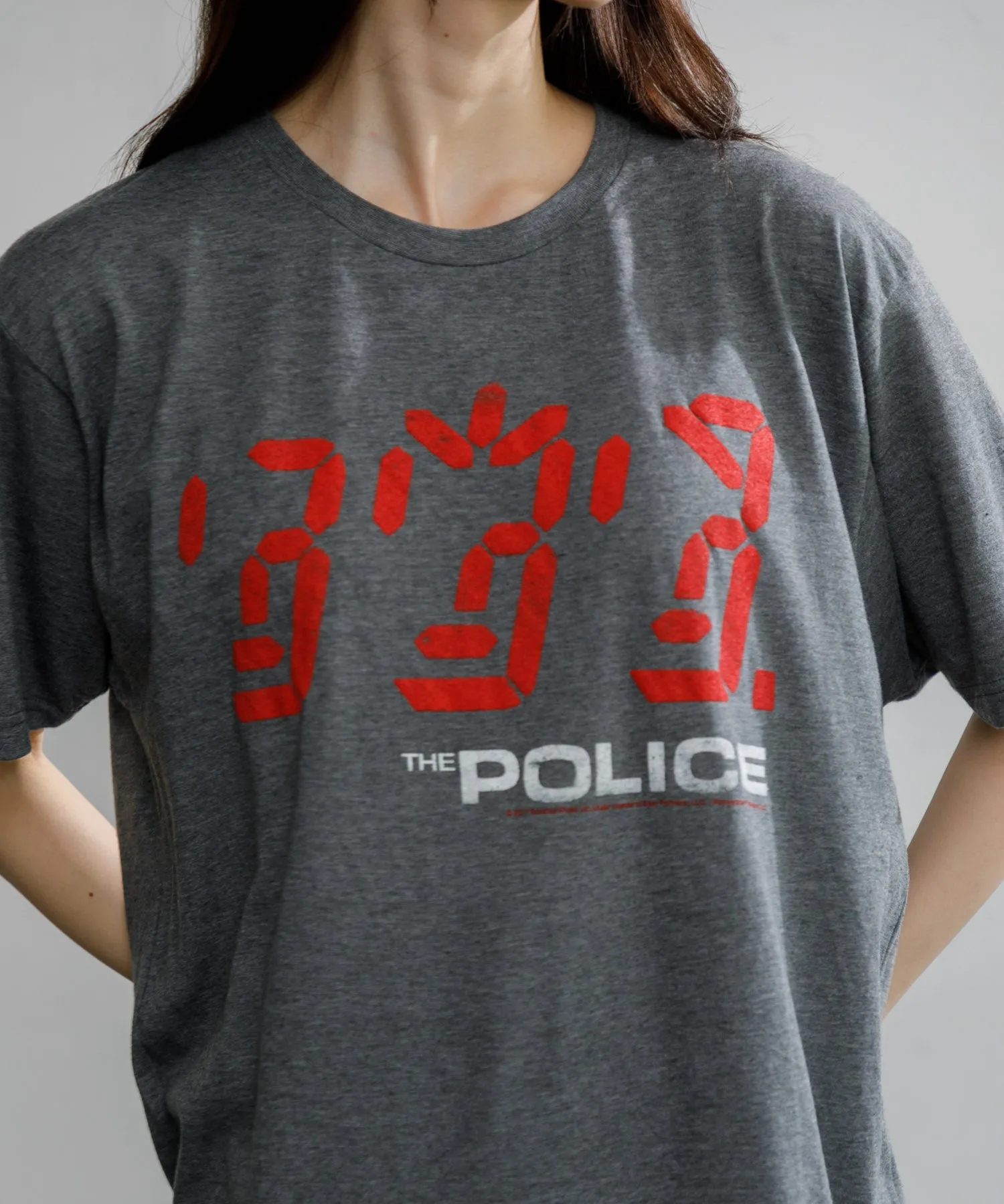 【MEN , WOMEN】US PRINT TEE THE POLICE TEE