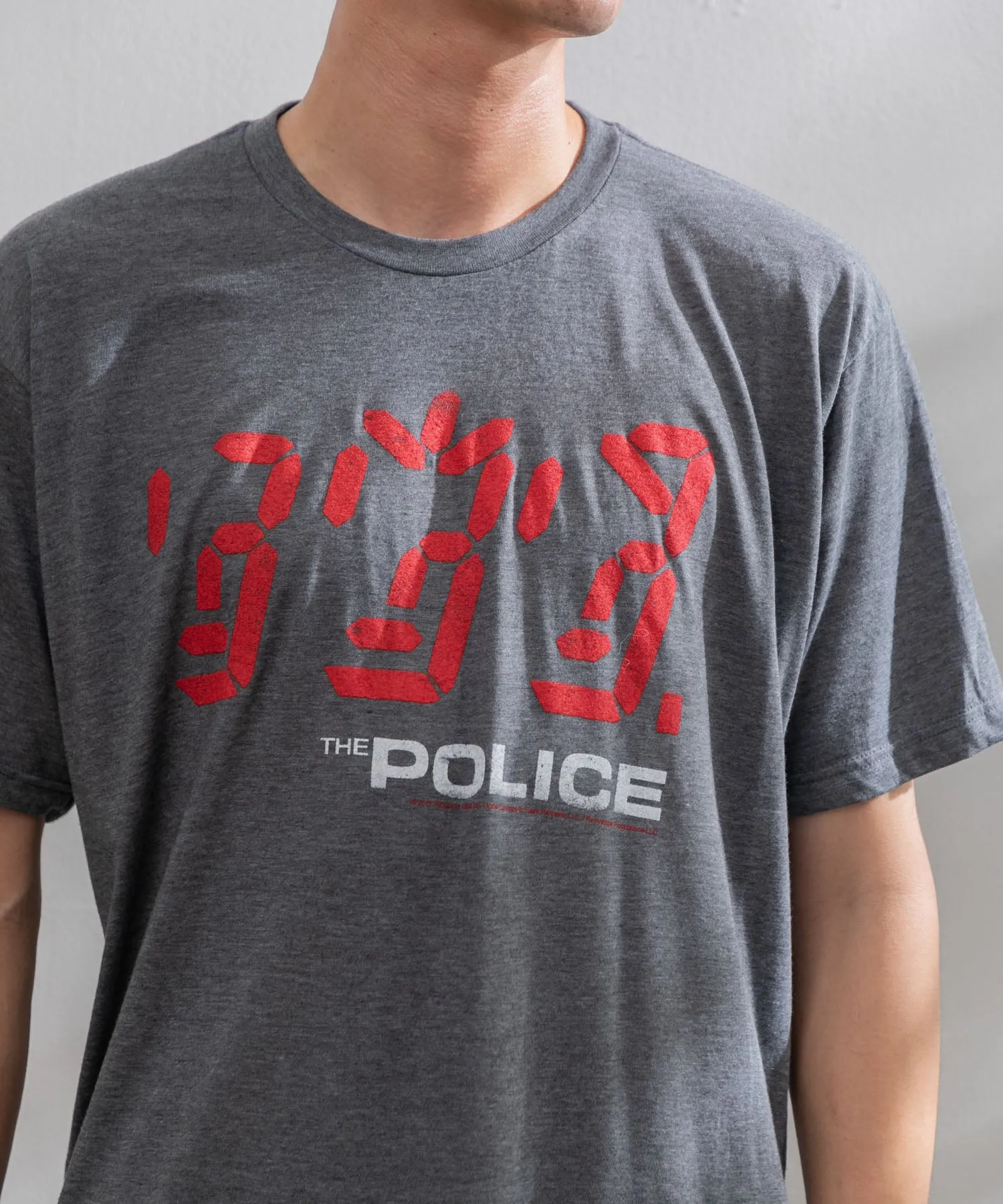 【MEN , WOMEN】US PRINT TEE THE POLICE TEE