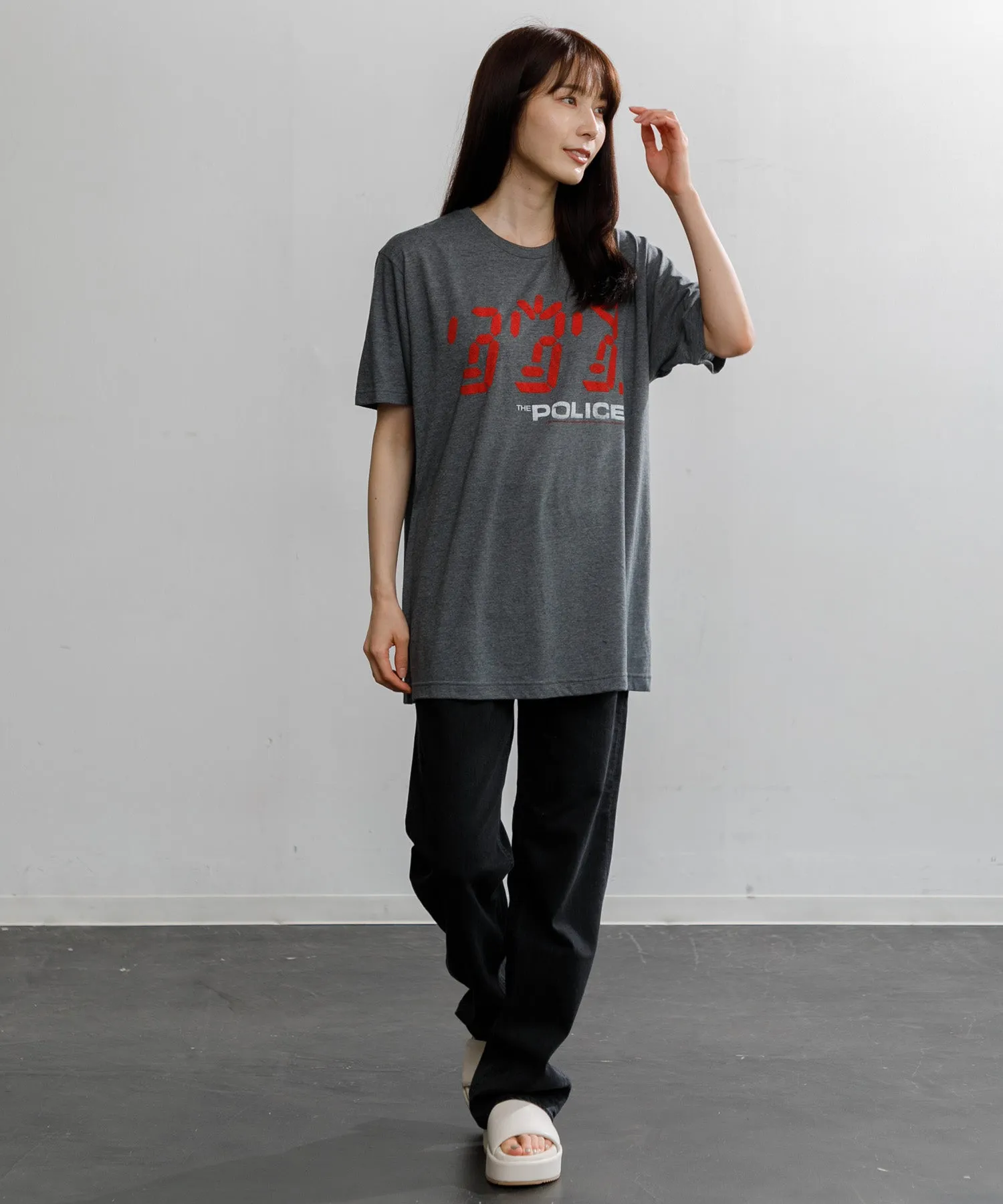 【MEN , WOMEN】US PRINT TEE THE POLICE TEE