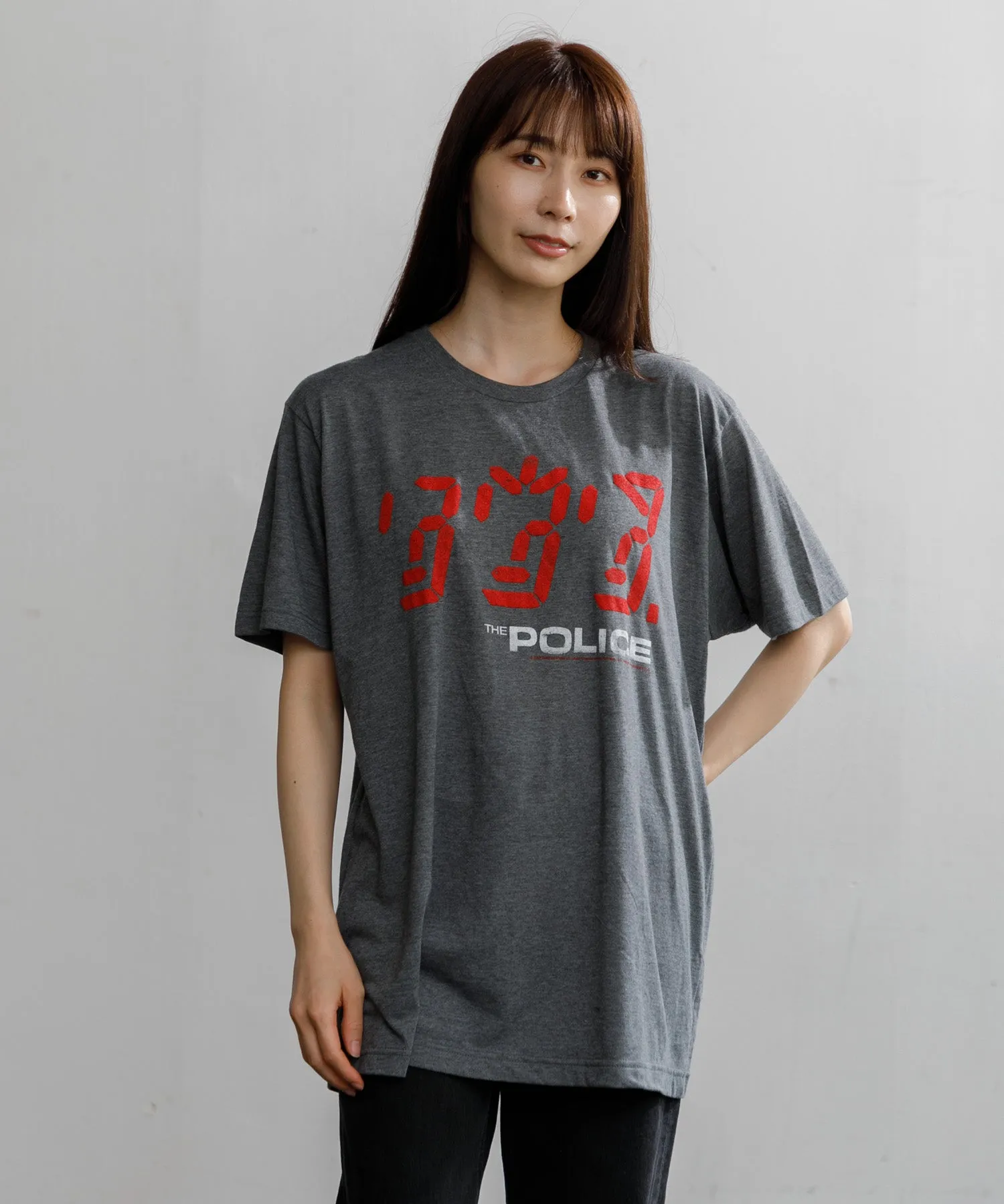 【MEN , WOMEN】US PRINT TEE THE POLICE TEE