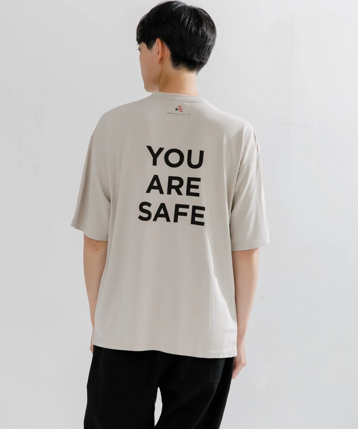 【MEN , WOMEN】YOU ARE SAFE HERE. TEE