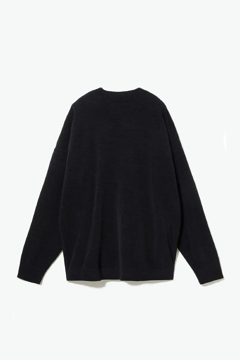 【MEN】nestwell TEAK  - V NECK COMFORT CARDIGAN -