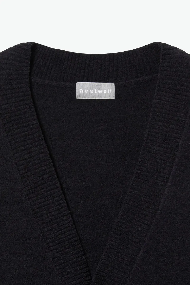 【MEN】nestwell TEAK  - V NECK COMFORT CARDIGAN -