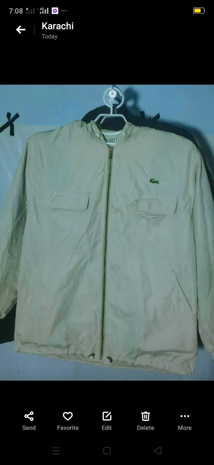 Men's American vintage Lacoste jackets