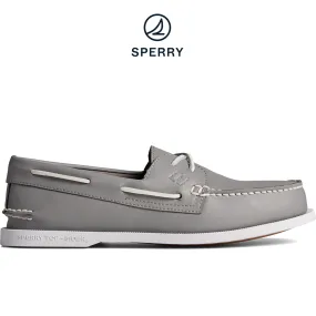 Men's Authentic Original Seacycled™ Boat Shoe - Grey (STS24374)