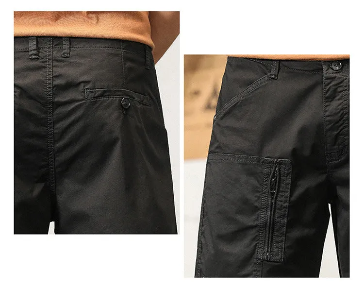 Men's Relaxed Fit Multi Pockets Outdoor Tactical Workwear Cargo Shorts | G3680