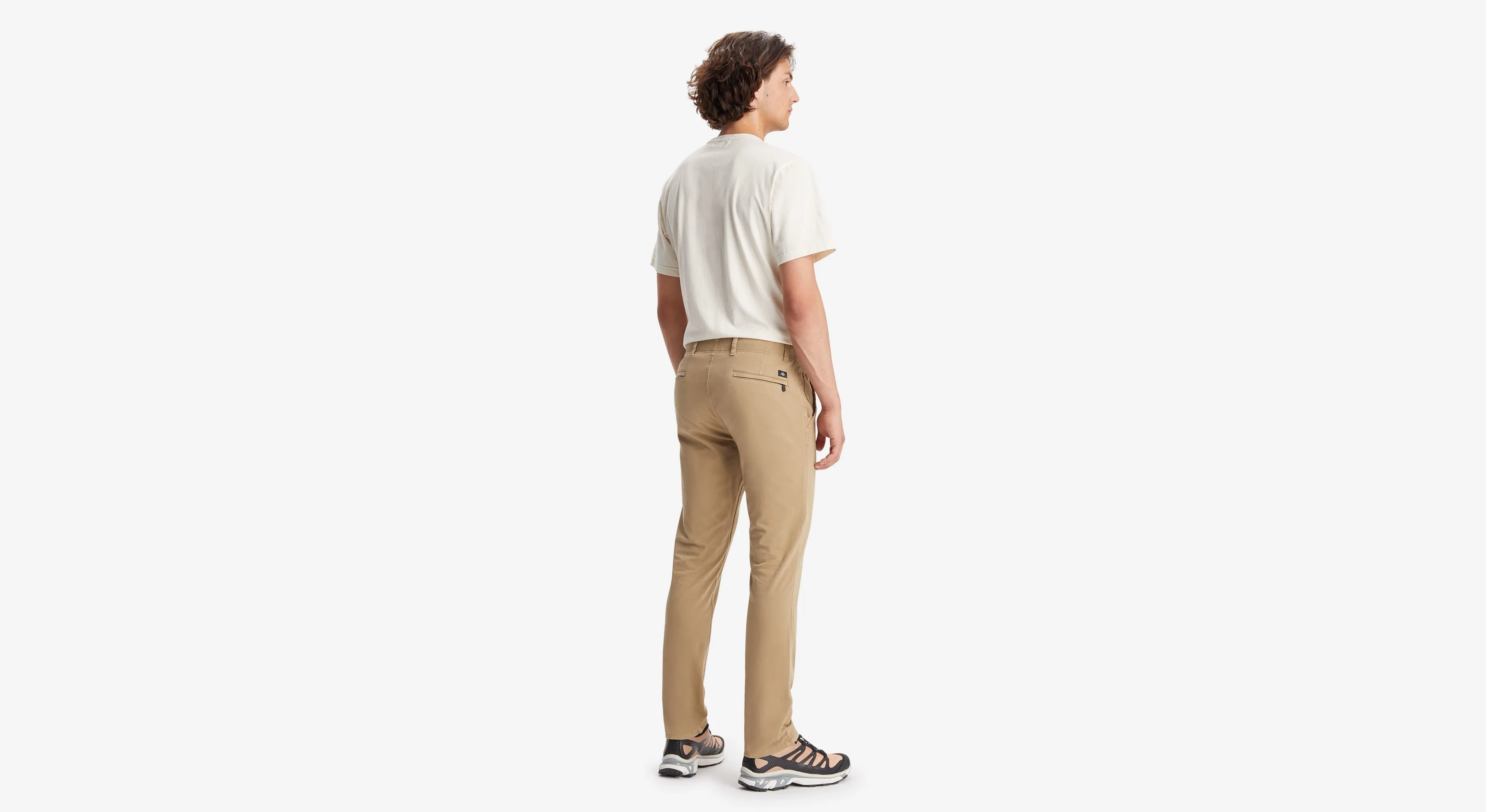 Men's Skinny Fit Smart 360 Flex Alpha Khaki Pants