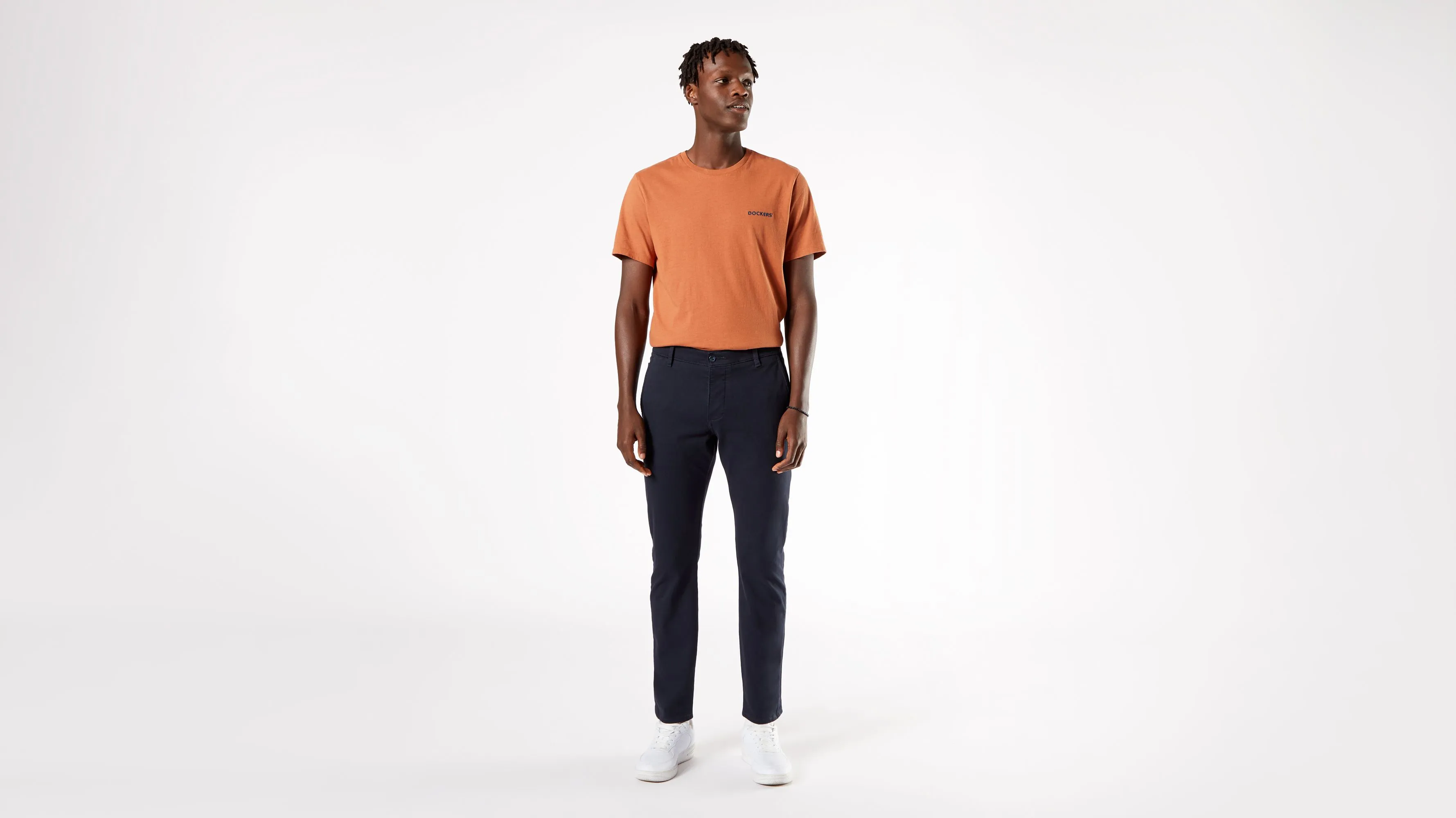 Men's Skinny Fit Supreme Flex Alpha Khaki Pants