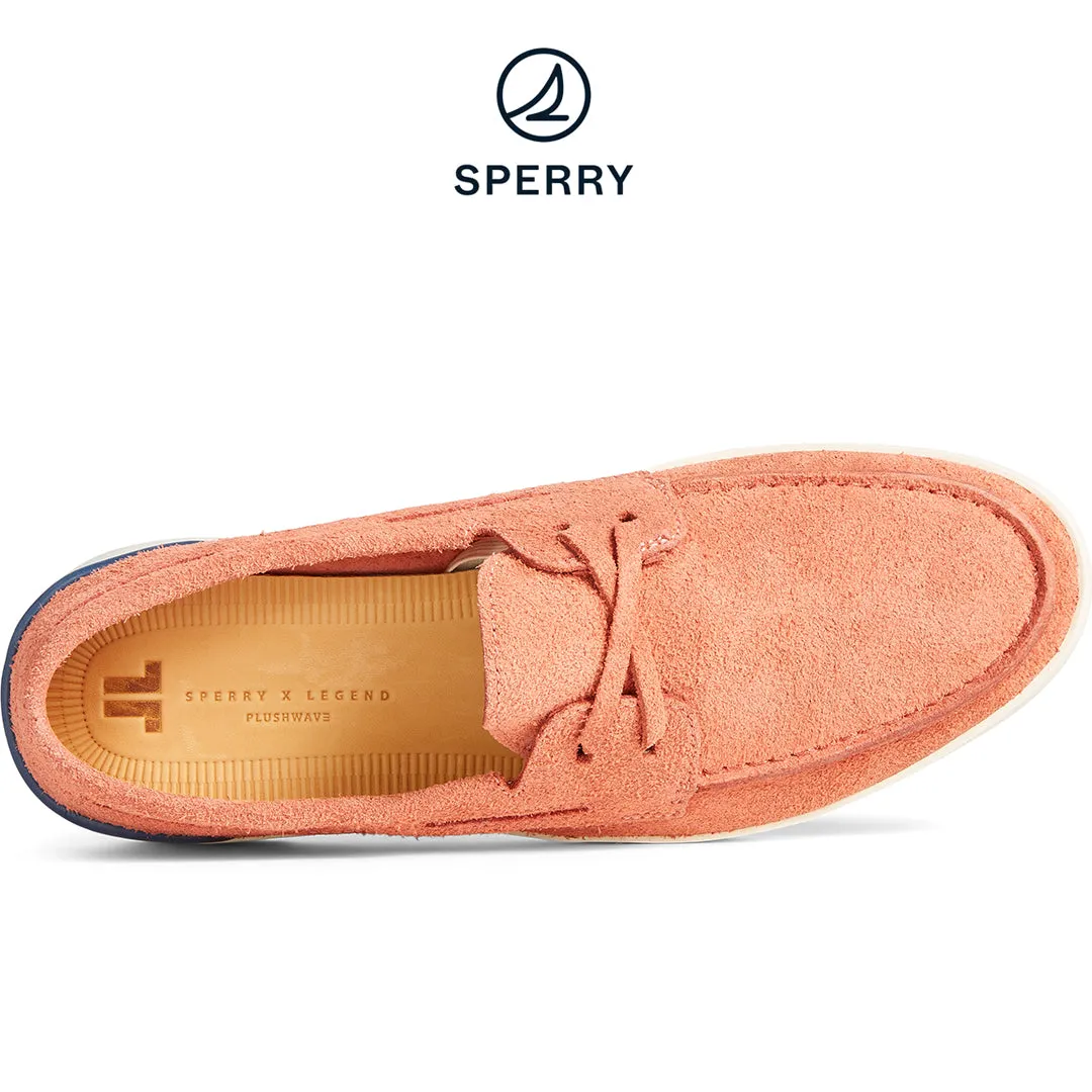 Men's Sperry x John Legend Signature PLUSHWAVE Boat Shoe - Rust (STS23899)