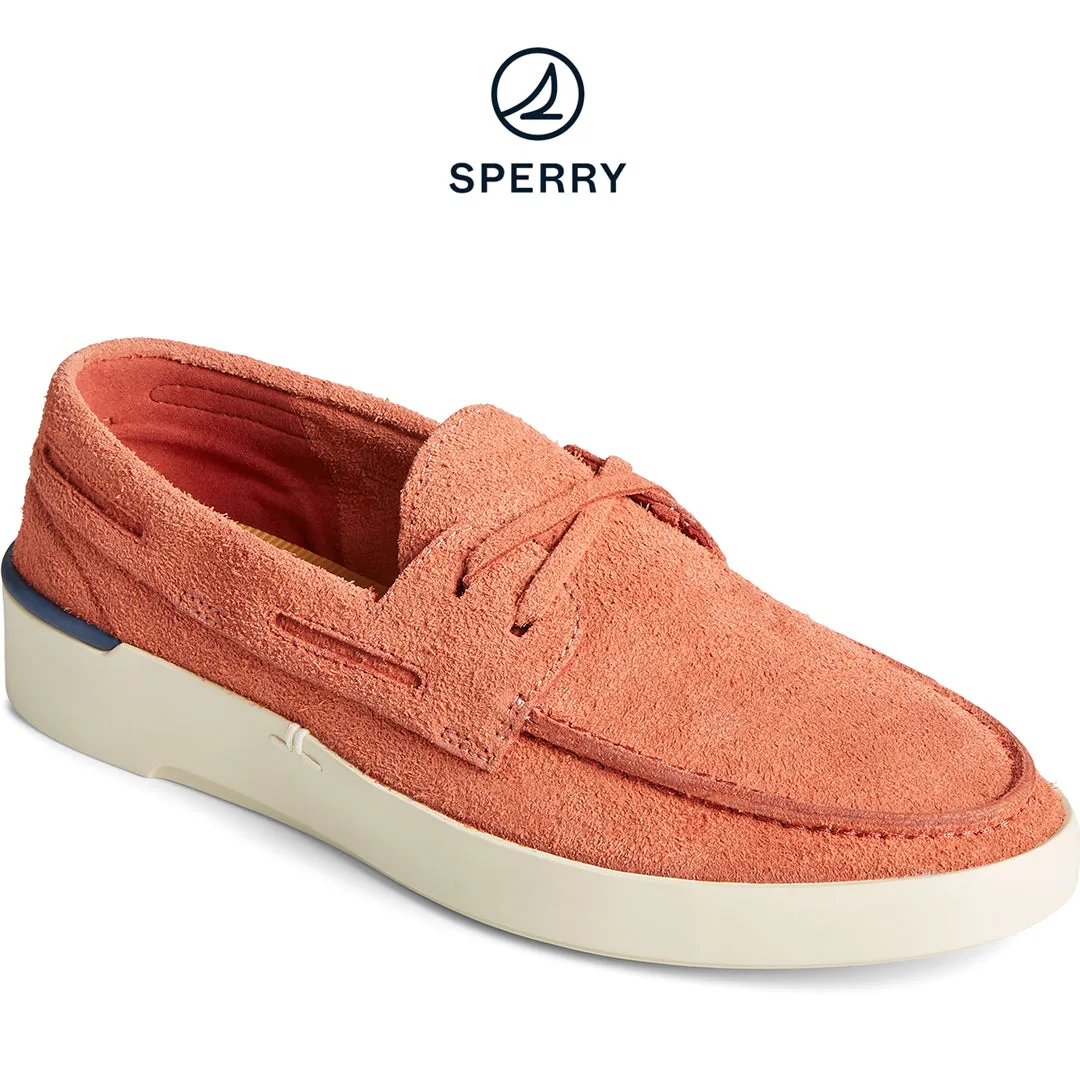 Men's Sperry x John Legend Signature PLUSHWAVE Boat Shoe - Rust (STS23899)