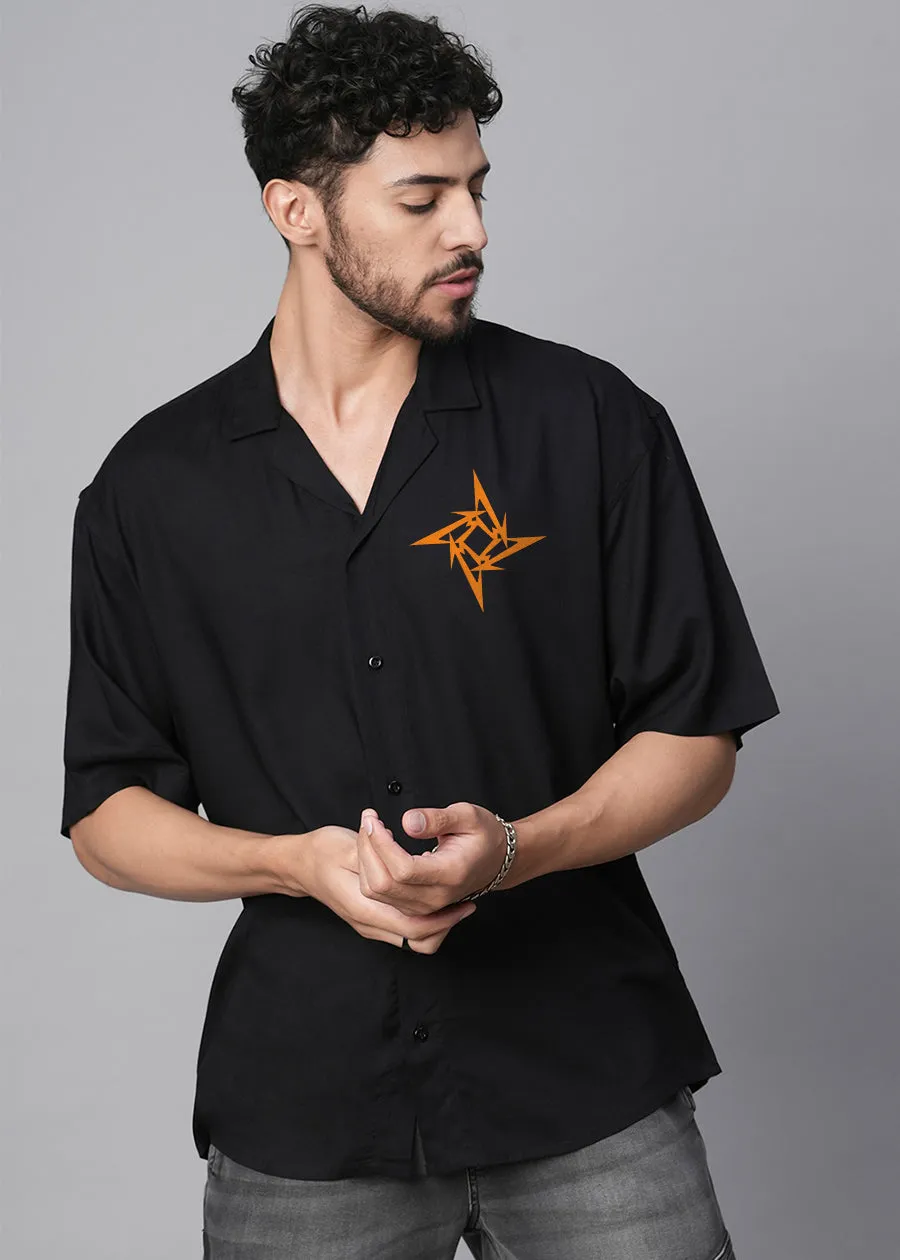 Metallica Rock Mens Fluidic Oversized Shirt